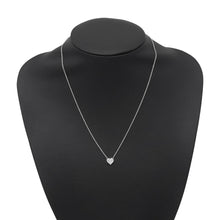 将图像加载到图库查看器中,TIFFANY&Co. Sentimental Heart Necklace Size Mini Pt950