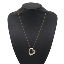 将图像加载到图库查看器中,TASAKI Danger Heart Diamond Necklace 18K Yellow Gold