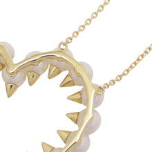 将图像加载到图库查看器中,TASAKI Danger Heart Diamond Necklace 18K Yellow Gold