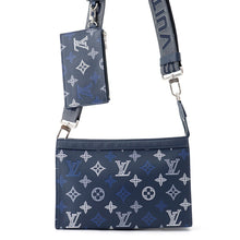 Load image into Gallery viewer, LOUIS VUITTON Gaston Wearable Wallet Navy BlueM28818 Monogram Shadow