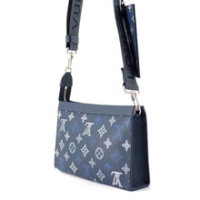 Load image into Gallery viewer, LOUIS VUITTON Gaston Wearable Wallet Navy BlueM28818 Monogram Shadow