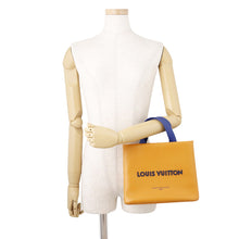 Load image into Gallery viewer, LOUIS VUITTON Shopper Tote SaffronM15237 Leather Size MINI