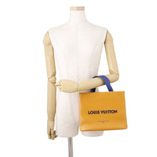 Load image into Gallery viewer, LOUIS VUITTON Shopper Tote SaffronM15237 Leather Size MINI