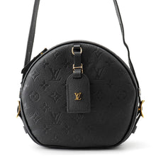 Load image into Gallery viewer, LOUIS VUITTON Boite Chapeau Souple NoirM45649 Monogram Empreinte Leather Size MM