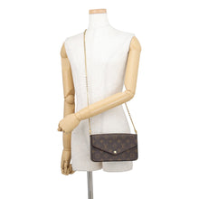 Load image into Gallery viewer, LOUIS VUITTON Felicie Pochette FuchsiaM81896 Monogram
