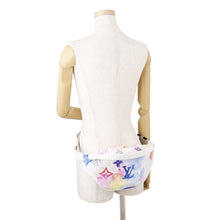 Load image into Gallery viewer, LOUIS VUITTON Discovery Bumbag Blanc/MulticolorM45759 Monogram Watercolor Size PM