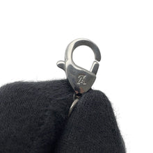 Load image into Gallery viewer, LOUIS VUITTON Pochette Lock Me Chain Lie De Vin/Etain/CrèmeM63470 Calf Leather Size BB