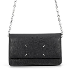 将图像加载到图库查看器中,Maison Margiela Maison Margiela 4-Stitch Chain Wallet BlackSA3UI0008 Leather