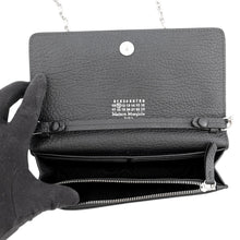 将图像加载到图库查看器中,Maison Margiela Maison Margiela 4-Stitch Chain Wallet BlackSA3UI0008 Leather