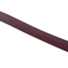 Load image into Gallery viewer, LOEWE Anagram Pebble Baguette Bag Bordeaux Leather Size Mini