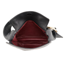 Load image into Gallery viewer, CARTIER Trinity Shoulder Bag Black Leather