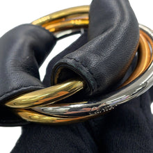 Load image into Gallery viewer, CARTIER Trinity Shoulder Bag Black Leather