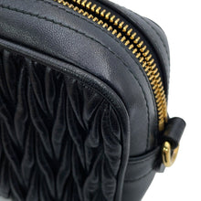 Load image into Gallery viewer, MIUMIU Matelassé Bijoux Chain Shoulder Black5BH118_2B5T_F0002 Leather