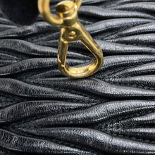Load image into Gallery viewer, MIUMIU Matelassé Bijoux Chain Shoulder Black5BH118_2B5T_F0002 Leather