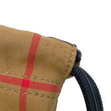 Load image into Gallery viewer, BURBERRY Nova Check Bucket Bag Shoulder Bag Black4078584 Leather