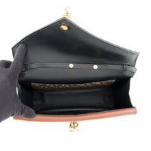 Load image into Gallery viewer, BURBERRY TBMonogram ChainShoulder Bag Black/Brown/Multicolor PVC Leather