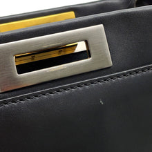 Load image into Gallery viewer, FENDI Peekaboo 2way Handbag Black8BN226 Leather Size regular