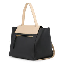 将图像加载到图库查看器中,CELINE Belt bag Black/Beige Leather