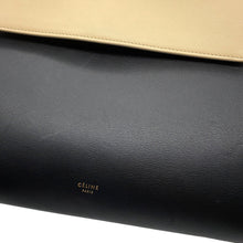 将图像加载到图库查看器中,CELINE Belt bag Black/Beige Leather