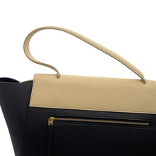 将图像加载到图库查看器中,CELINE Belt bag Black/Beige Leather
