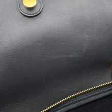 将图像加载到图库查看器中,CELINE Belt bag Black/Beige Leather