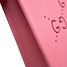 将图像加载到图库查看器中,GUCCI Punching GG Rubber Tote Pink679365 Rubber