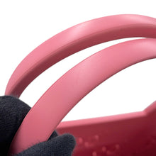 将图像加载到图库查看器中,GUCCI Punching GG Rubber Tote Pink679365 Rubber