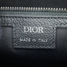 Load image into Gallery viewer, Dior Oblique Jacquard Saddle Tote Bag (2-Way Bag) Black1ADSH241YKS_H03E Canvas Leather