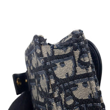 Load image into Gallery viewer, Dior Oblique Waist Bag Beige/Black/Blue Canvas Leather