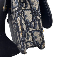 Load image into Gallery viewer, Dior Oblique Waist Bag Beige/Black/Blue Canvas Leather