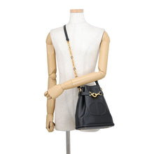 Load image into Gallery viewer, Dior C'est Dior CD Embossed 2-Way Shoulder Bag BlackM2271UBHA_M900 Calf Leather Size Medium