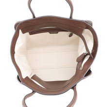 将图像加载到图库查看器中,The Row Marlo Handbag Deep BrownW1802L72DEOS Calf Leather Size 12