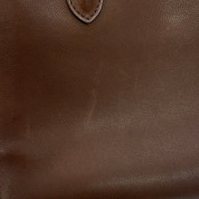 将图像加载到图库查看器中,The Row Marlo Handbag Deep BrownW1802L72DEOS Calf Leather Size 12