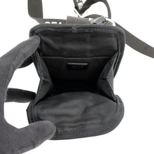 将图像加载到图库查看器中,CELINE trekking mobile pouch Black/White10J212DVN.38SI Canvas Leather