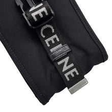 将图像加载到图库查看器中,CELINE trekking mobile pouch Black/White10J212DVN.38SI Canvas Leather