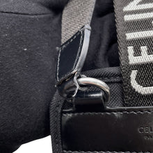 将图像加载到图库查看器中,CELINE trekking mobile pouch Black/White10J212DVN.38SI Canvas Leather