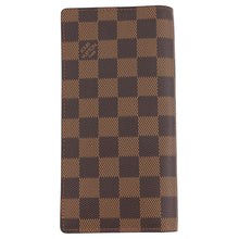 将图像加载到图库查看器中,LOUIS VUITTON Portefeuille Brazza BrownN63347 Damier Savannah