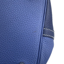 Load image into Gallery viewer, HERMES Picotin Lock Casaque Blue Saphir/Blue Brighton Taurillon Clemence Size MM