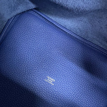 Load image into Gallery viewer, HERMES Picotin Lock Casaque Blue Saphir/Blue Brighton Taurillon Clemence Size MM