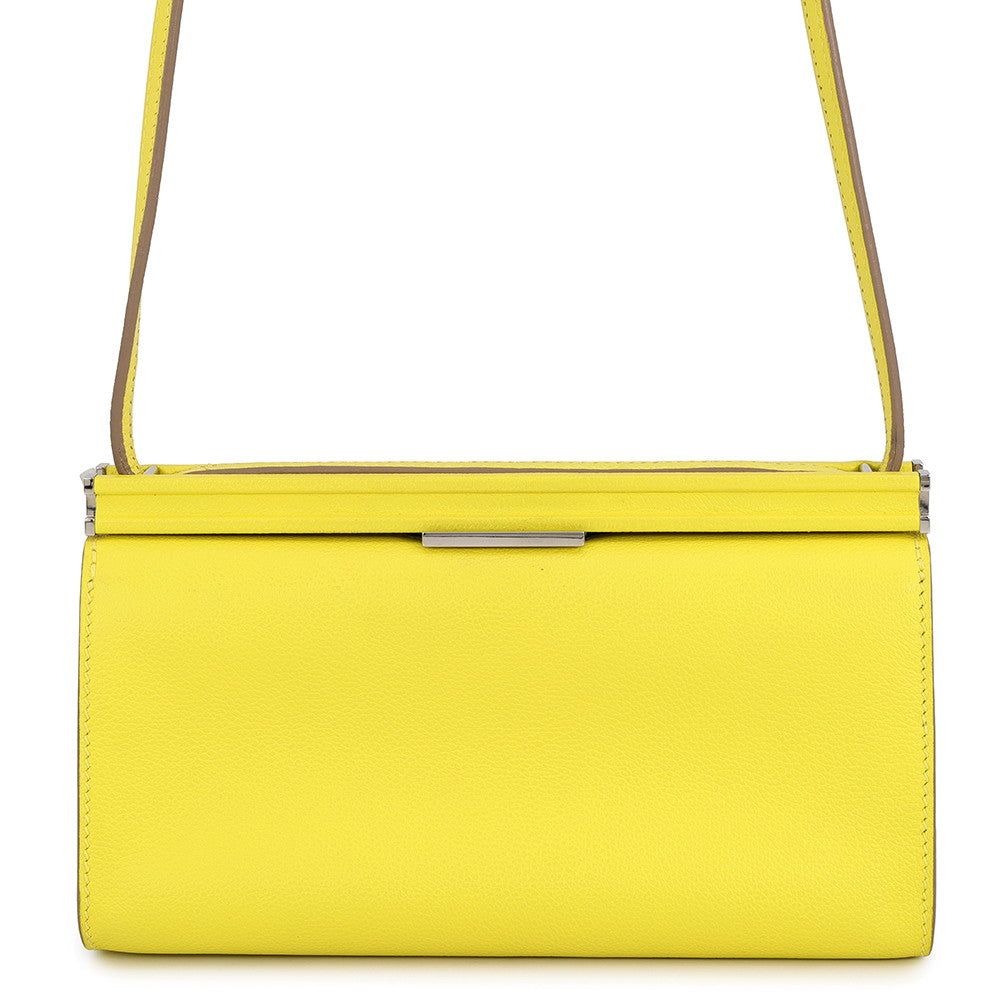 HERMES ClicH Lime Evercolor Size 21– GALLERY RARE Global Online Store