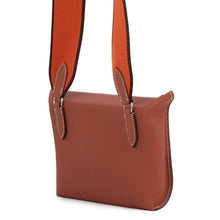Load image into Gallery viewer, HERMES Videpoches Sienne/Brique/Havane Togo Leather