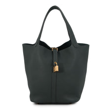 Load image into Gallery viewer, HERMES Picotin Lock Vert Mangrove Taurillon Clemence Size MM
