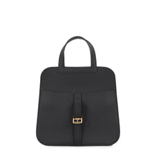 Load image into Gallery viewer, HERMES Halzan Black Swift Leather Size Mini