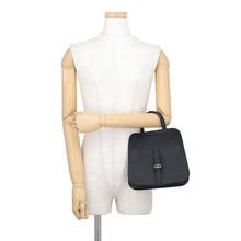 Load image into Gallery viewer, HERMES Halzan Black Swift Leather Size Mini