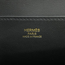 Load image into Gallery viewer, HERMES Halzan Black Swift Leather Size Mini