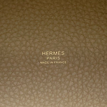 Load image into Gallery viewer, HERMES Picotin Lock Beige Marfa Taurillon Size PM