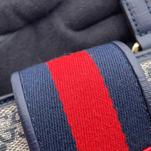 将图像加载到图库查看器中,GUCCI GG Supreme Children's Shoulder Bag Navy/Red/Beige793830 GG Supreme