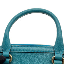 Load image into Gallery viewer, GUCCI Interlocking G 2WAY Bag Turquise Blue449661 Leather