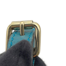 Load image into Gallery viewer, GUCCI Interlocking G 2WAY Bag Turquise Blue449661 Leather