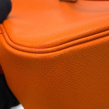 Load image into Gallery viewer, HERMES Plume Elan Orange Epsom Size 28